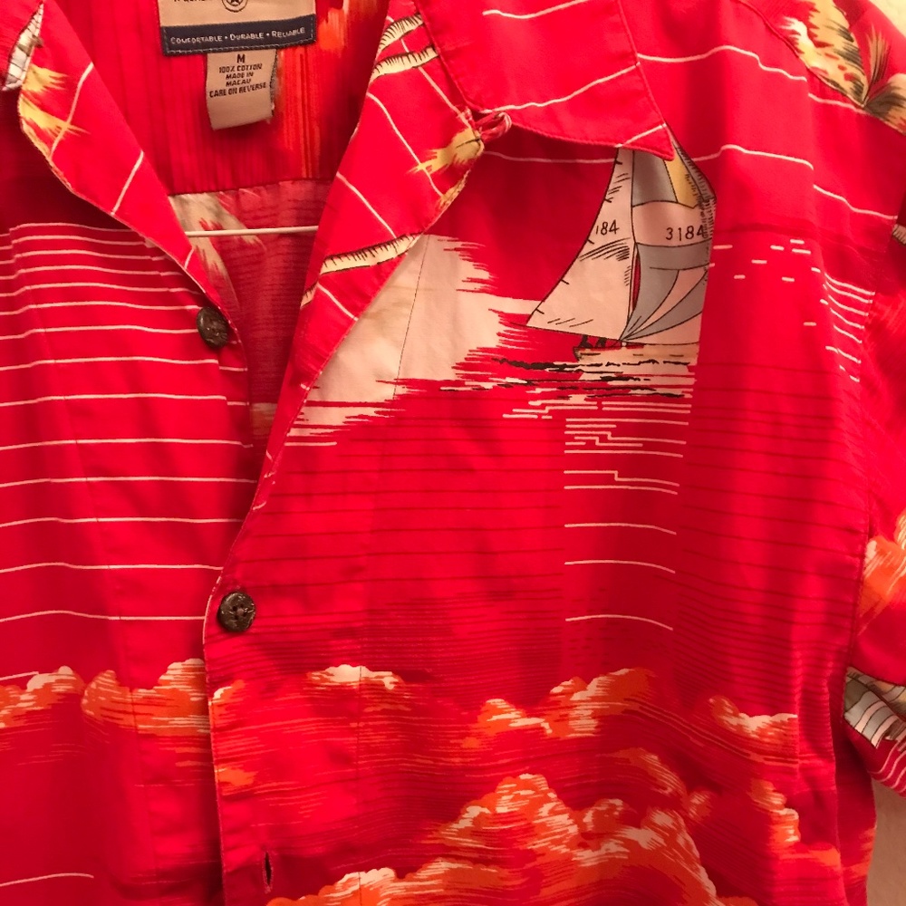 Men's beach shirt